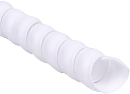 Kabel Beschermhoes - Kabel Organizer - Kabelbeheer Thuis - Automatische Sluiting - 2 Meter - Wit