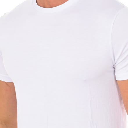 Heren Bamboo Korte Mouw T-shirt Q602
