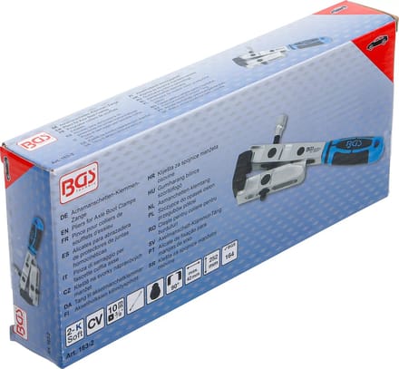 BGS Aandrijfashoes klemgereedschap draaimomentbediend 90° gebogen - 163-2