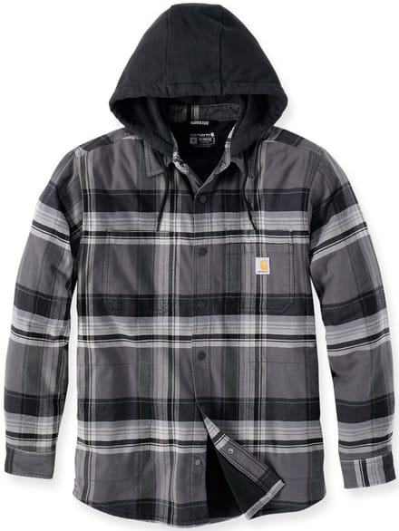Carhartt Rugged Flex Flannel Hooded Overhemd -