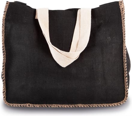 Tas One Size Kimood Black / Natural 100% Jute