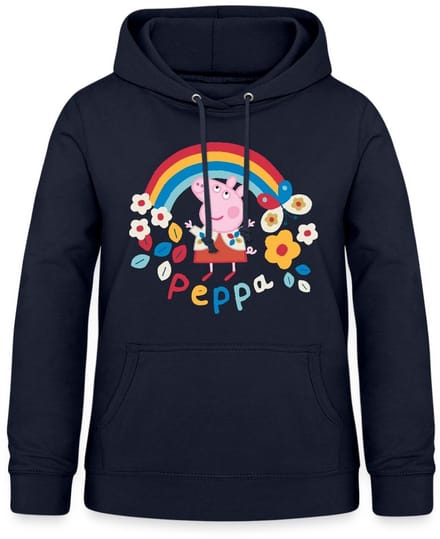 Peppa Pig Regenboog Hoodie Dames