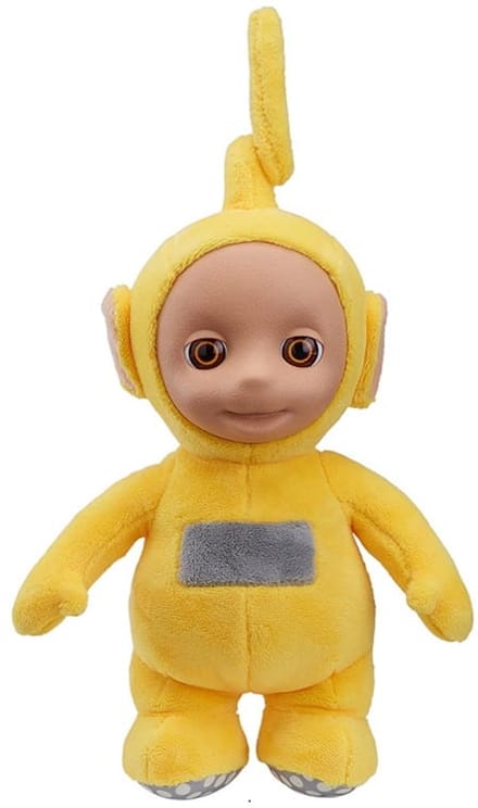 Teletubbies - Serie - Interactieve Knuffel - Spreekt Laa Laa - Gele Antenne