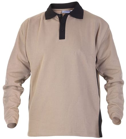 Hydrowear Sweater Tegelen werkpolo met lange mouw | Maat L