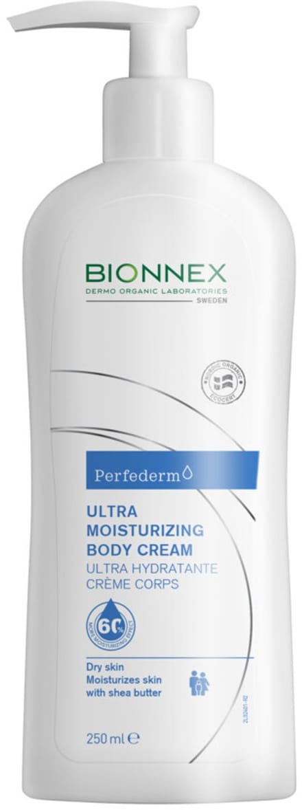 Bionnex Perfederm Hydraterende Body Creme - 3 x 250 ml - Voordeelverpakking