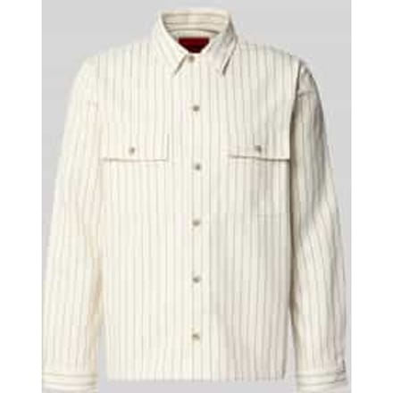 Oversized overhemdjack van puur katoen model 'EPOLDO'