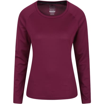 Mountain Warehouse Dames/Dames Endurance Top met lange mouwen (Roze)