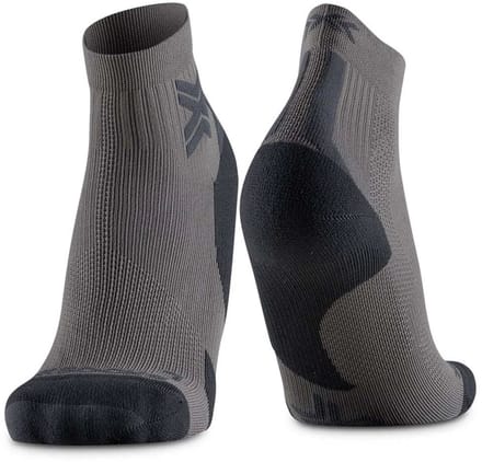 X-Socks Run Discover Ankle Hardloopsokken Raincloud/Zwart 39-41