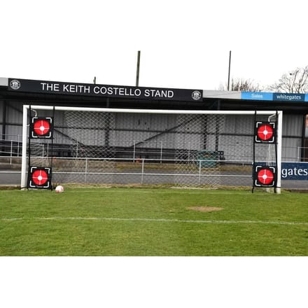 Precision Dual Top Bins Hoekdoelen Set - kruising targets voetbaldoel
