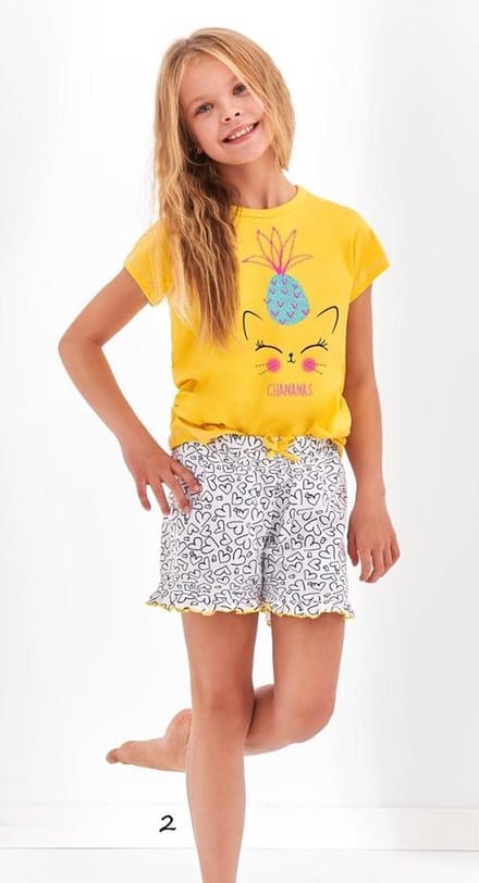 Taro Short Pyjama Klara. Maat: 110 cm / 5 jaar