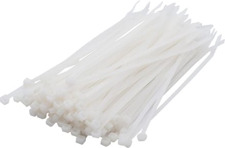 Bindbandje Transparant - 300 x 4,8 mm