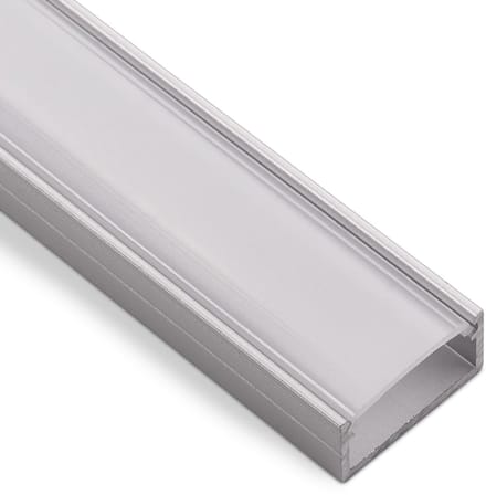 LED Profiel-PH1 opaal 2 m voor tot 16 mm brede LED Strip