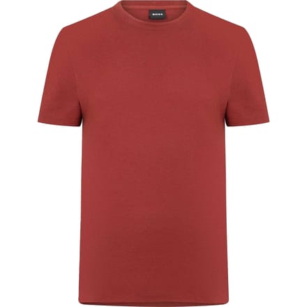 Hugo Boss Heren Boss Katoen Regular T-shirt (Bruin)