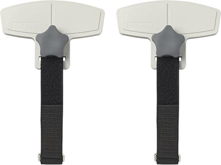 ProPlus Luifel bevestigingsclips - anti-flapperen - zwart - set van 2