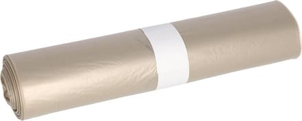 Deiss vuilniszak, ft 90 x 120 x 0,5 cm, transparant, LDPE, rol van 10 stuks
