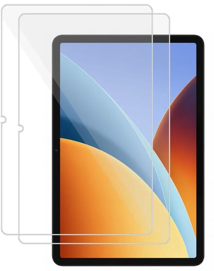 2x TechNow Screenprotector geschikt voor Xiaomi Redmi Pad 2 9.7 Screenprotector - Gehard Glas - Rounded - Proteqt+