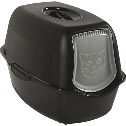 Rotho Mypet Kattenbak Eco Bailey 56x40x39 cm - Kattentoilet - Zwart&Zwart