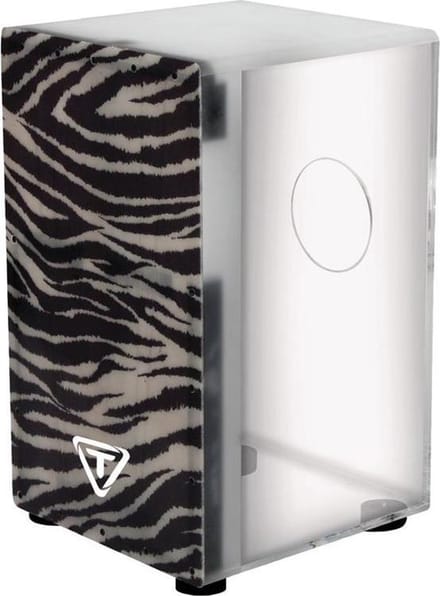 Tycoon: Acrylic Cajon - White Tiger Front Plate