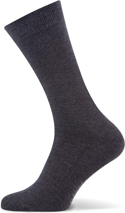 Basset Dames/Heren Bamboe Sokken 2-Pack Grijs - Maat 35-38