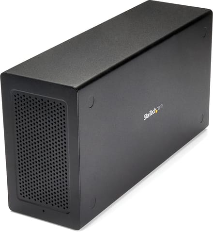 StarTech.com Thunderbolt 3 PCIe-uitbreidingschassis met DisplayPort - PCIe x16 - systeembus-extender - DP