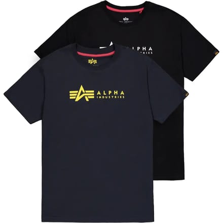 T-shirt Alpha Industries Label (x2)