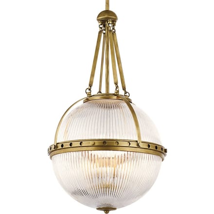 Bohemian Hanglamp - Steady Lighting - Glas - Bohemian - E14 - L: 38.4cm - Voor Binnen - Woonkamer - Eetkamer - Bruin