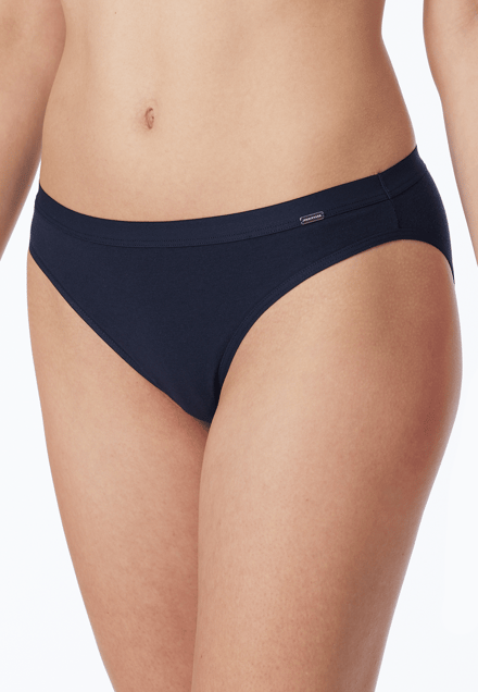 SCHIESSER Naturschonheit slip (1-pack) - dames rio slip nachtblauw