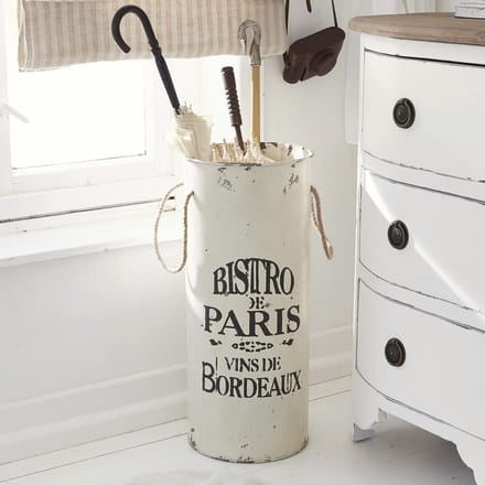 LOBERON Paraplubak Bordeaux antiekwit