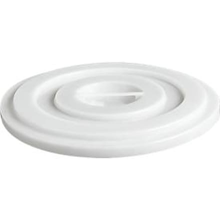 Deksel van HDPE, 35 liter, naturel