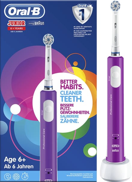 Oral-B Junior - Elektrische tandenborstel - Paars