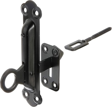 Zware Bevestigingsklem met Montageplaat | Zwart | 150 x 38 mm