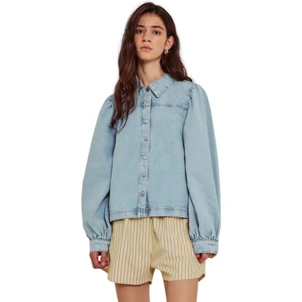Denim overhemd voor dames Norr Ninni