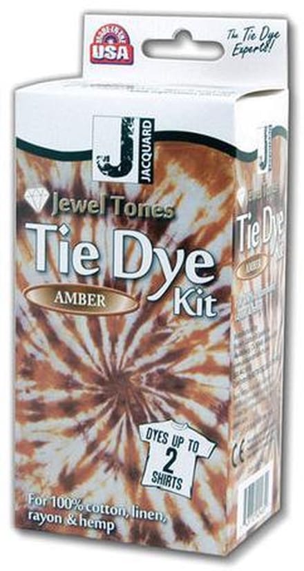 Jacquard Tie-Dye amber set - creatieve textielverf kit voor kinderen.