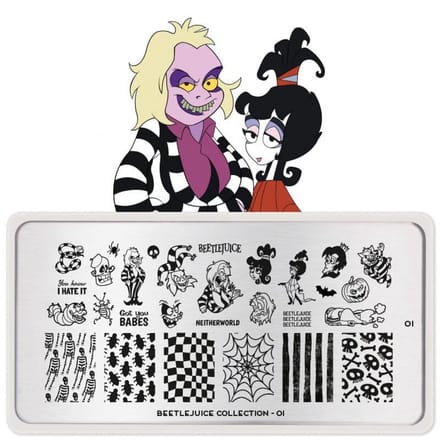 Beetlejuice 01 stempelplaat
