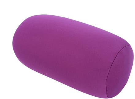 Dailygoods- Kussen Microbead - Rolkussen - Lichtgewicht - Thuis/Reizen - Comfortabel - Afmetingen 32x16 cm