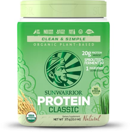 Sunwarrior Classic Proteïne Naturel - 375 gram