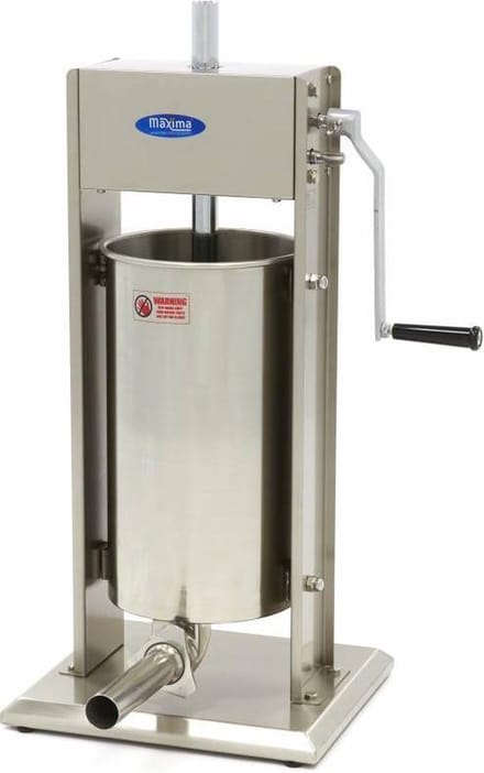 Worstenvuller - 15 L - Verticaal - incl. 4 Vulbuizen