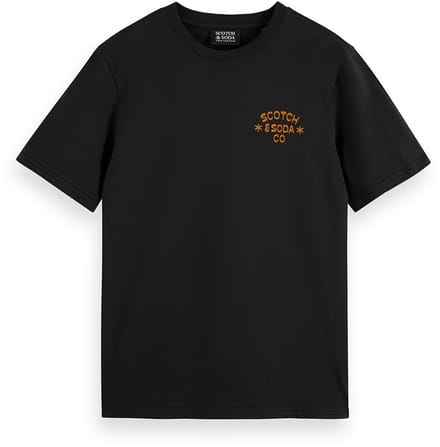 Scotch & Soda Chest Artwork Regular-Fit T-Shirt