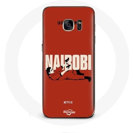 Coque - La casa de papel - Samsung Galaxy S7 - Rouge - Souple - Protection