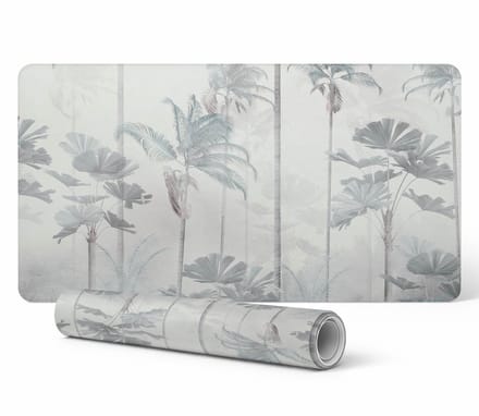Antislip muis- en toetsenbordmat Delicate Jungle 100x50 cm