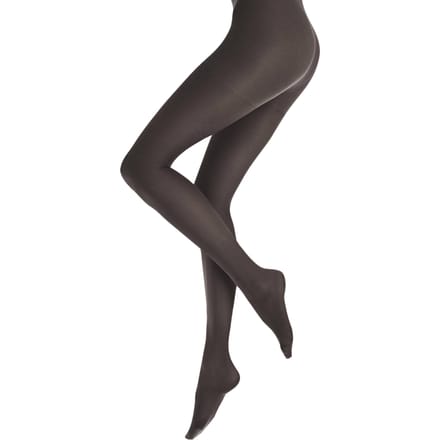 Set van 5 panty's 30 den - antraciet - Gr. 52/54 van Goldner Fashion
