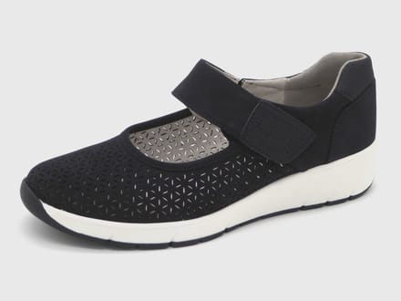 Jana Dames Bandschoen - 24664-80E Donkerblauw - Wijdte H - Maat 38