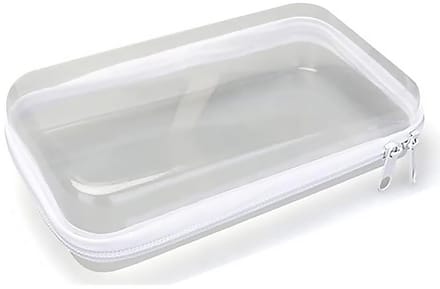 Dailygoods- Cosmeticatas Transparant - Organizer Keuken - Organizer Make Up - Organizer Tas - Draagbaar - Hard Kunststof