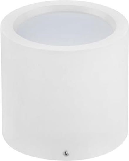 LED Downlight - Opbouw Rond Hoog XL 15W - Natuurlijk Wit 4200K - Mat Wit Aluminium - Ø180mm