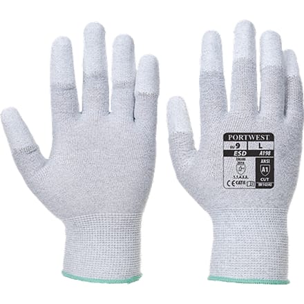 Antistatische PU Vingertop-Handschoen, Portwest A198