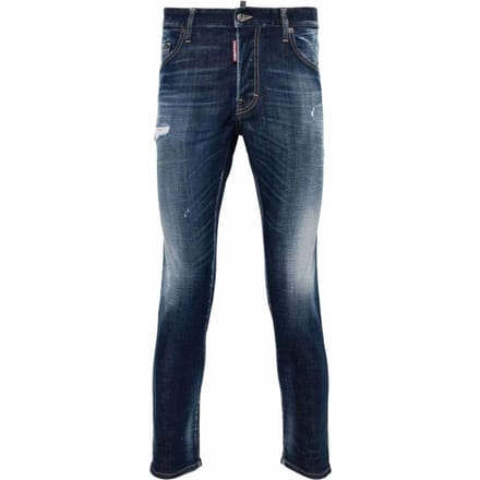 Dsquared2 Donkerblauwe Skater Jeans