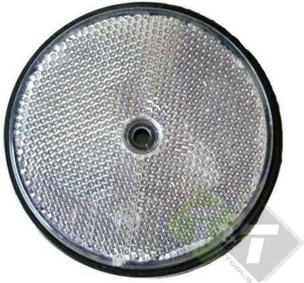 Reflector Wit rond, 60mm, E3 keurmerk