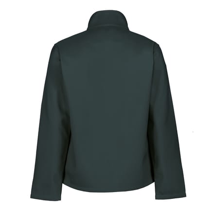 Regatta - Heren Ablaze Printable Softshell Jas (Donkergrijs met Zwart)