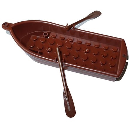 Bouwstenen Compacte Boten 5x14x2 Riemen 87585 2542 Werkt Met met 21301 2551 Assemblage-eenheid Technische Stenen brown