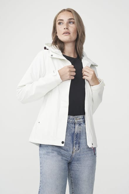 Tenson Biscaya Evo Jkt W Jackets -  -  - Licht Grijs - Maat XS